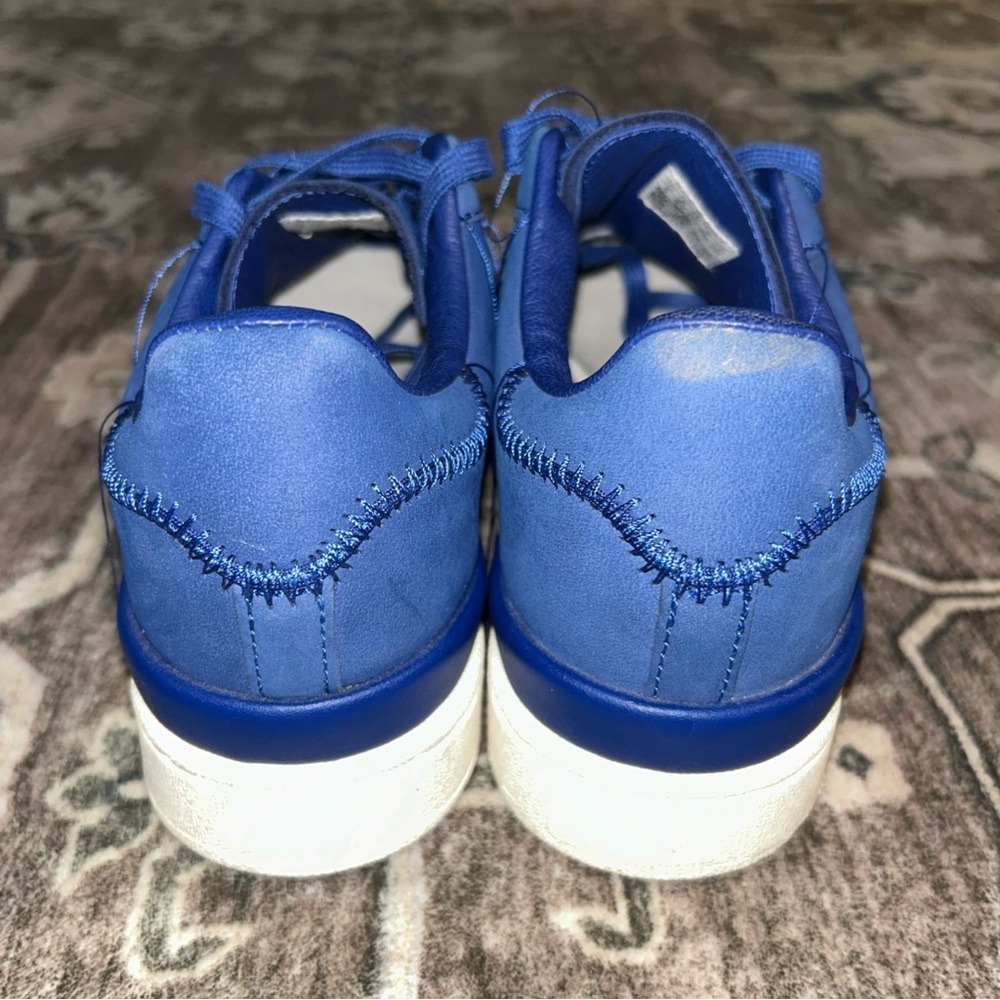 Adidas Y-3 Royal Blue Platform Sneakers - Picture 4 of 9